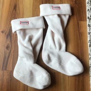 Creme Hunter Boot Socks